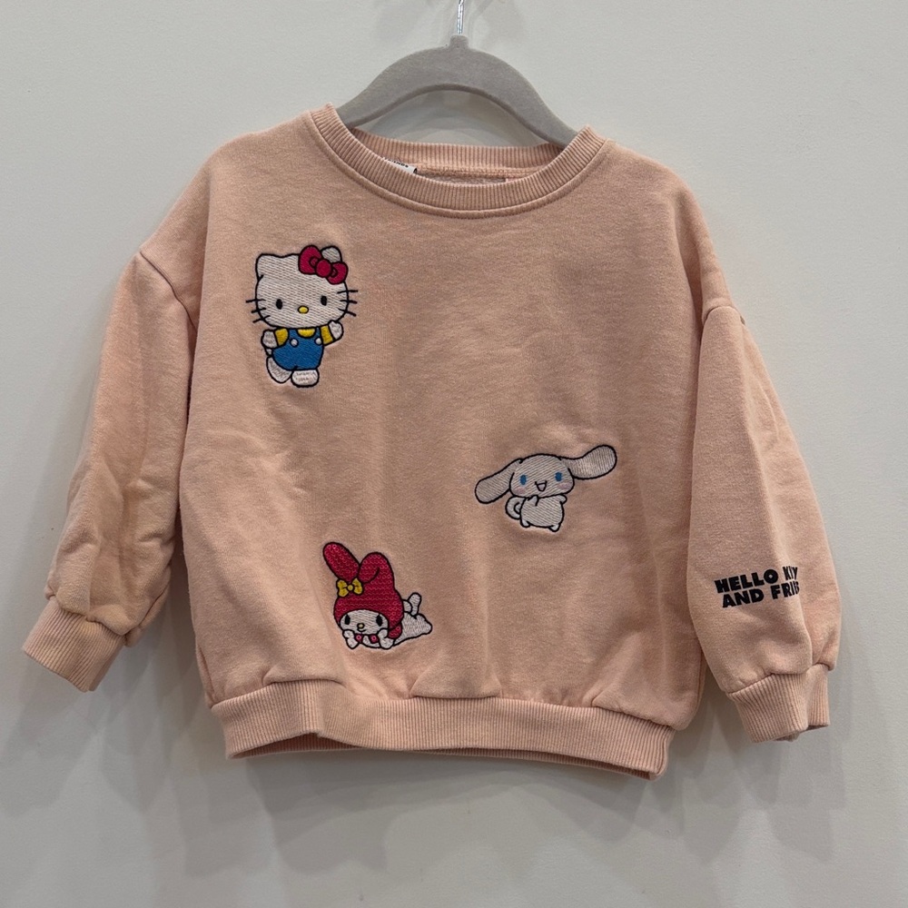 Hello Kitty x Zara Blush Kids Sweatshirt